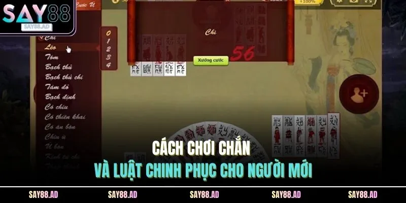 Cách chơi chắn và luật chinh phục cho người mới