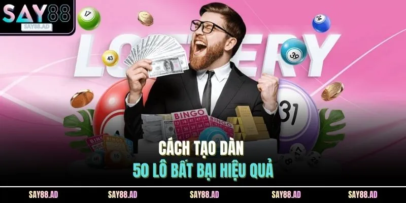 Dàn Đề 50 Số Bất Bại Ở SAY88 - 3 Lối Đánh Đơn Giản, An Toàn 5 Cách tạo dàn 50 lô bất bại hiệu quả